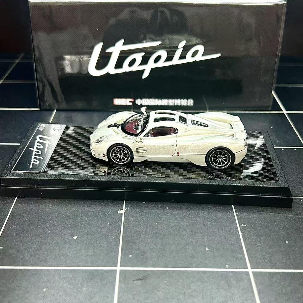 Diecast LCD 1:64 Scale Utopia HEC Limited Edition Alloy Car Model Collectible Toy Gift Souvenir Display Ornament