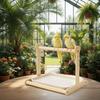 Anti-Splash Design Parrot Potty Training Platform Pet Bird Perching Stand  for Small Parrots