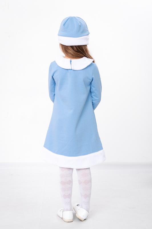 Festliches Kleid-Set für Mädchen – Warmer Baumwollstoff mit Glitzerakzenten & Kunstfellbesatz, Winter, 1402-1 HC