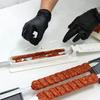 Mașină de făcut frigarui de carne pe un singur rând Mașină de făcut frigarui de carne, reutilizabilă, din plastic, pentru frigarui, pentru prepararea de kebab, unelte pentru grătar de camping