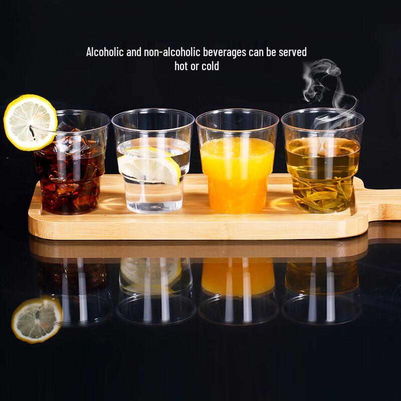 SHUANG YU Thickened Hard Plastic Disposable Cups