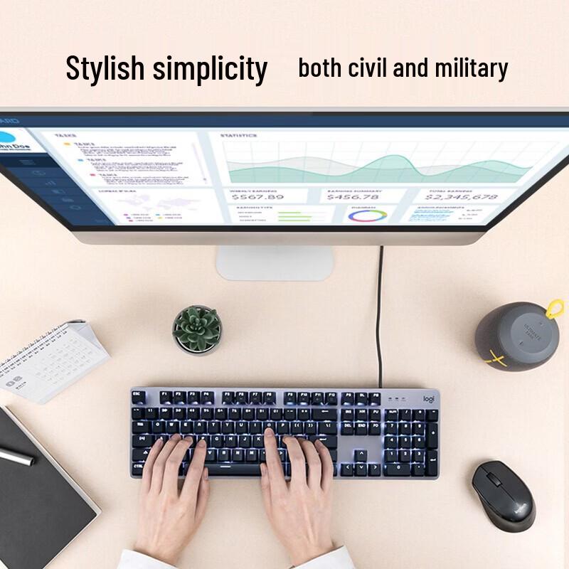 Logitech K845 Wired Mechanical Keyboard