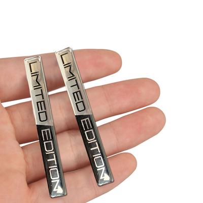1 pora 3D automobilio lipdukų emblema riboto leidimo stiliaus ženkliukas lipdukas automobilių durų buferis bagažinė kėbulo šoninė dekoracija priedai