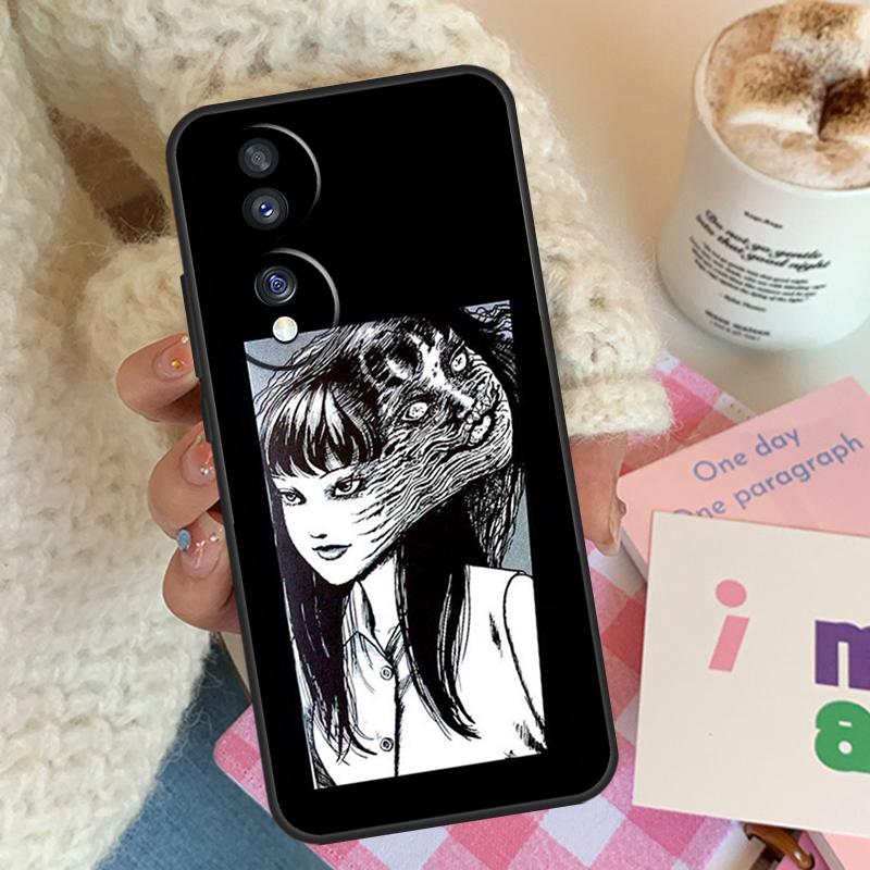 

Horror Manga Style For Honor Magic 8 7 6 5 Pro Case For Honor Win RT X9d X9b X9c X9a X8c X8b 200 400 70 90 Lite Honor Magic5 Pro