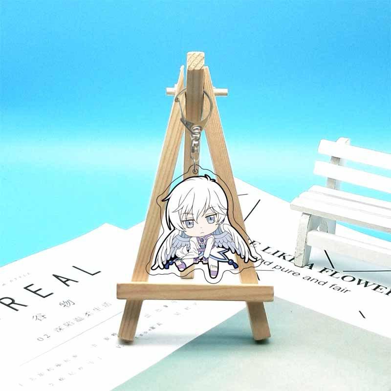 Cardcaptor Sakura Anime Acrylic Fun Keychain Animation Related Products Girls Gift Key Chain Bag Charm Souvenir Pendant Jewelry