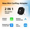 Bezdrátový adaptér Carplay Android Auto 2v1 Chytrý dongle 2025 5G WIFI Pro iPhone Android telefon Pro Volvo Benz Mg Kia Chery VW