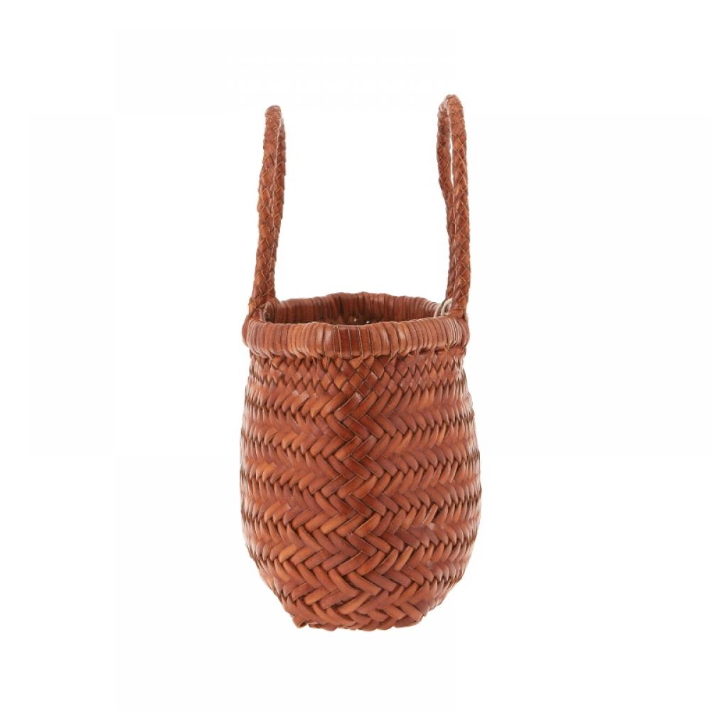 Dragon Diffusion 8809 Tan Mini Flat Gora Tote Bag