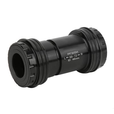 PF30 Alloy Bike Integrated Thread Screw In Locking Bottom Bracket 46MM for Crankset Bicycle
