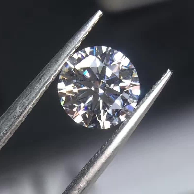 Fabrik Weiß D Farbe VVS1 Runder Brillantschliff Diamant Melee Größe Loser Moissanit
