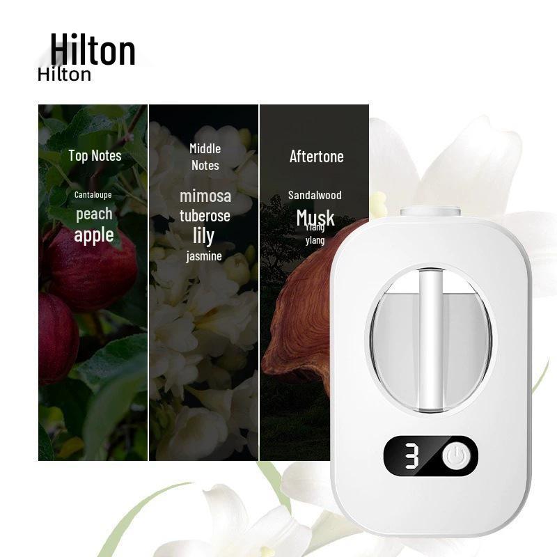 Wall-Mounted Smart Aromatherapy Diffuser & Deodorizer with Automatic Fragrance Sprayer