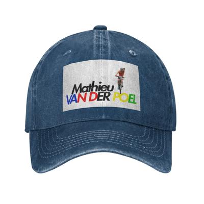 Mathieu Van Der Poel Denim Cap Casual Baseball Caps Adjustable Hat Summer Unisex Baseball Hats