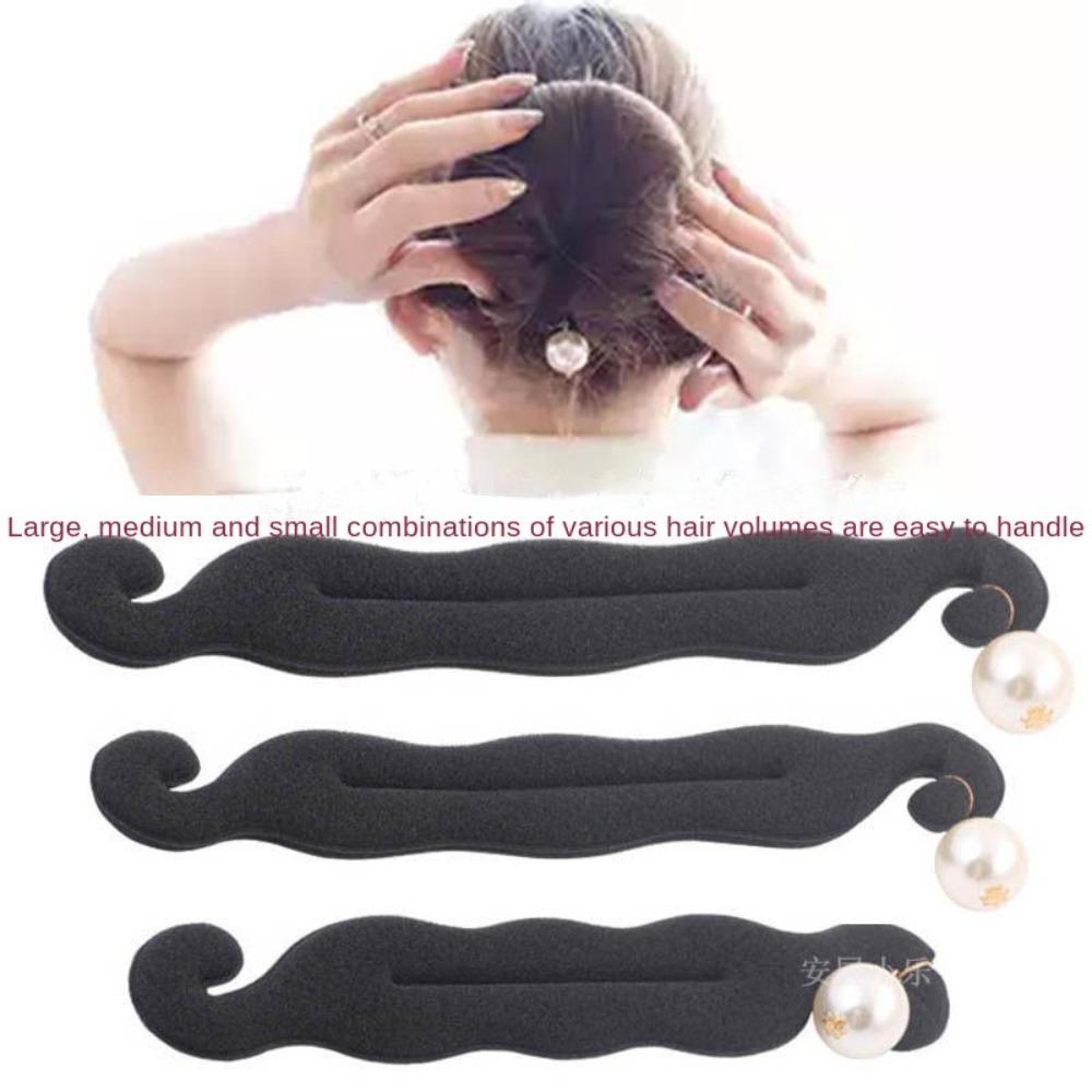 Hair Disk Donut Hairstyle Twist Maker Pearl Bun Curler Braider Hair Bun Maker  Women