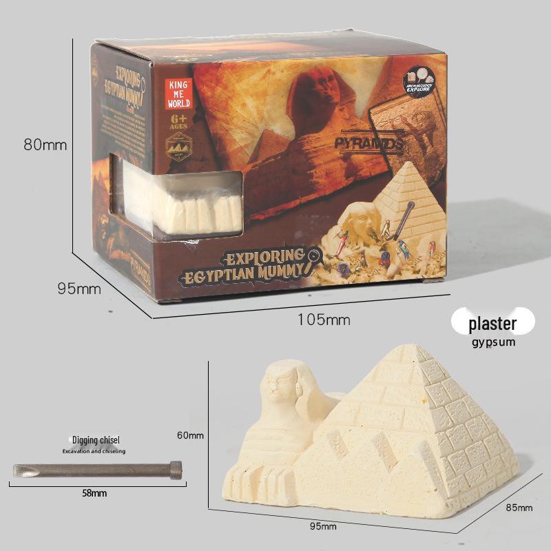 

Набор для археологических раскопок Древний Египет: Игрушки для детей «Пирамида. Охота за сокровищами»