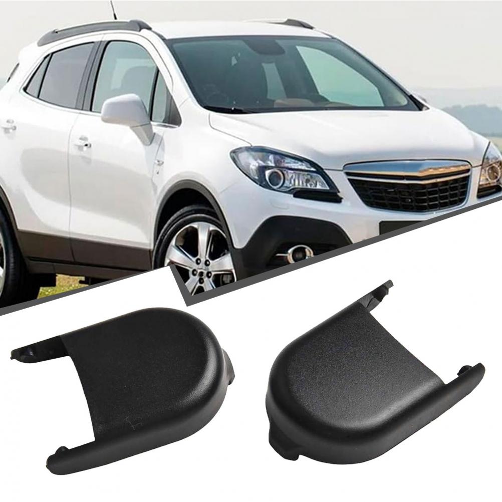 Cap Set for Windshield Wipers On For Opel For Mokka Vehicles Black Color
