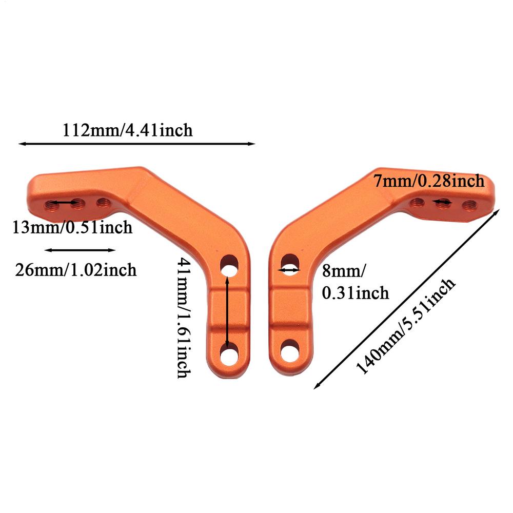 Hand Guard Mounting Bracket Hand Guard Install Bracket Sturdy Stable 28mm Aluminium Alloy Motor Accessories for Motocross ATV