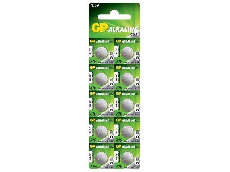 Bateria alkaliczna mini GP A76 / G13 x10