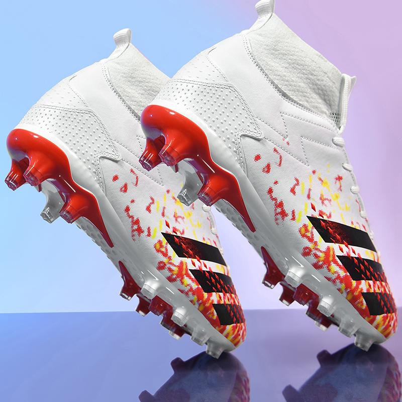 35-46 Unisex-Mode-Fußballschuhe rutschfeste, verschleißfeste  Spikes/Break-Nägel Kunstrasen-Training AG-Fußballschuhe