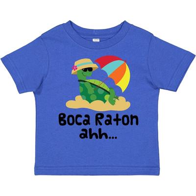 Inktastic Boca Raton Florida Toddler T-Shirt Beach Travel Vacation Summer Cute