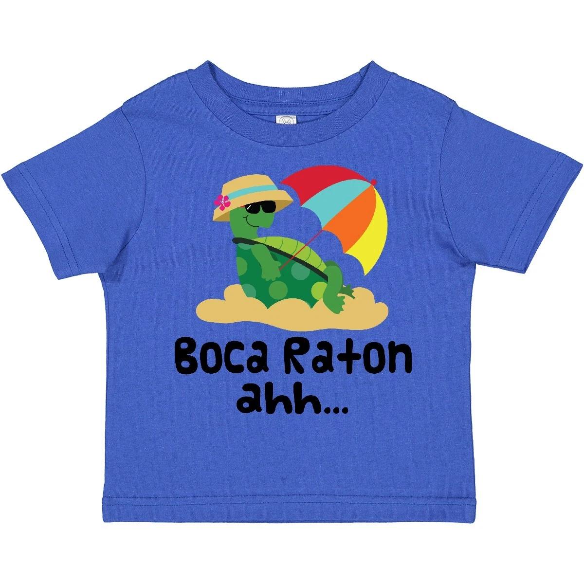 Inktastic Boca Raton Florida Toddler T-Shirt Beach Travel Vacation Summer Cute 130