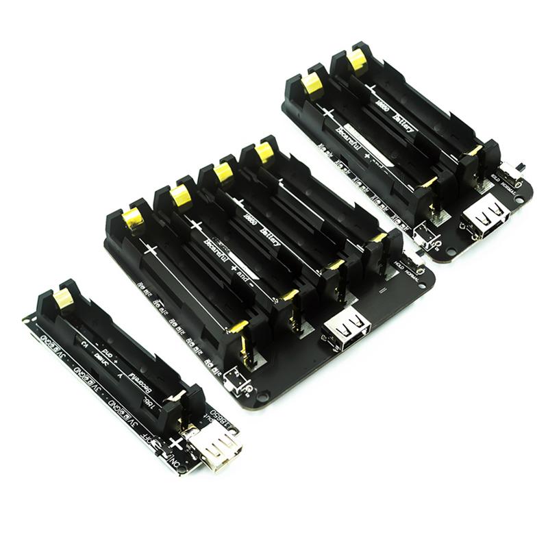 Stlxy ESP32 ESP32S V3 Micro USB Port 18650 Battery Charging Shield Board Type A USB 0.5A for Arduino Wemos Raspberry Pi