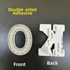 26Pcs A-Z Alphabe Rhinestone Letter Patches English Alphabet Pearl Alphabet Patch  Clothes