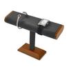 Oirlv Watch Stand, Wooden, Luxury, Stylish, Watch Stand for 2 To 4 Watches, SM08702 (Dark Gray)