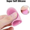 Super Soft Silicone Pet Finger Toothbrush For Dogs Cats Nontoxic Teeth Cleaning Breath Care Oral Hygiene Brush