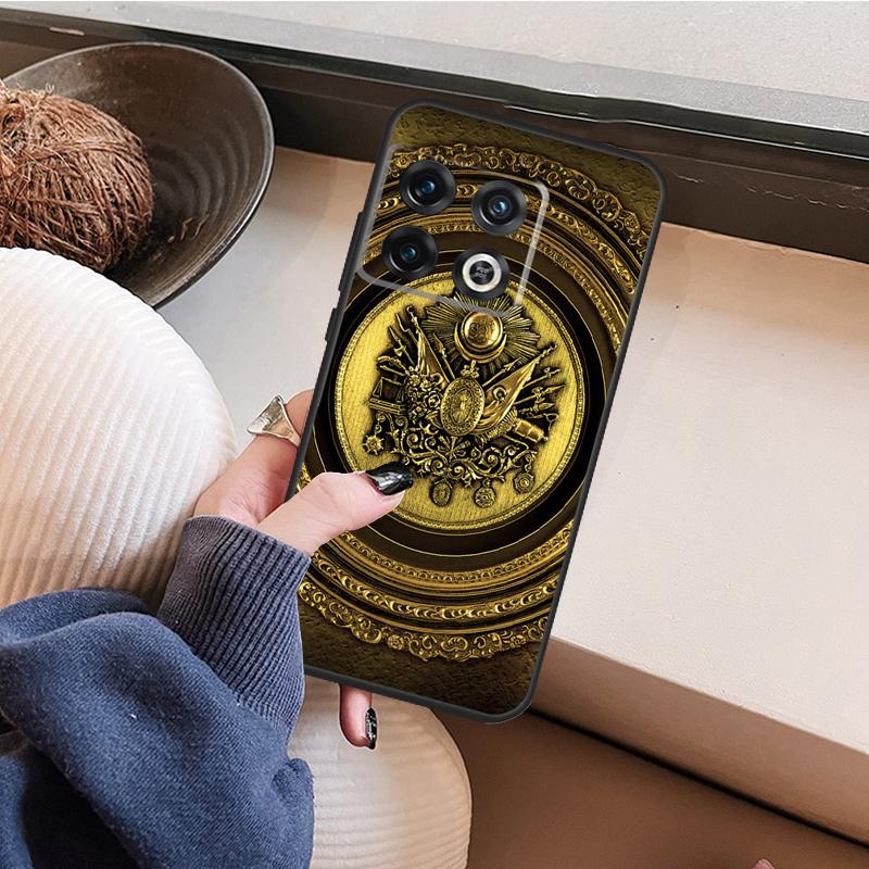 Ottoman Empire Coat Of Arms For OnePlus Nord 5 CE 2 3 4 Lite N20 N30 Case For OnePlus 15 13 12 11 8T 10T 13T 12R 13R 15R
