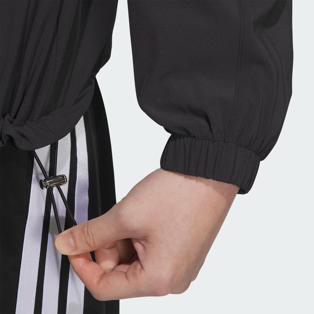 Adidas Must Haves Ss25 All Day Logo Sports Casual Hooded Long Sleeve Jacket Women Jacket KC0028