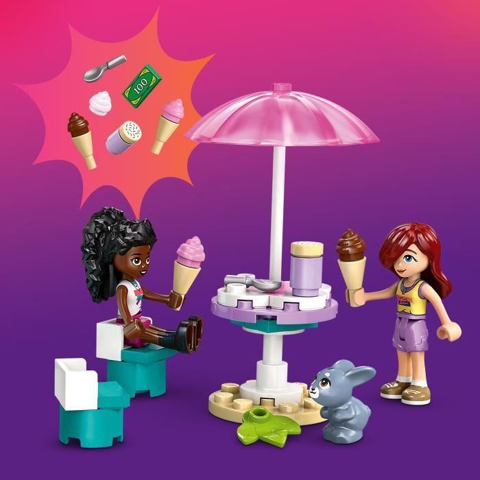 LEGO Friends 42644 Le camion de glaces de Heartlake City - Jeu de construction dès 4 ans
