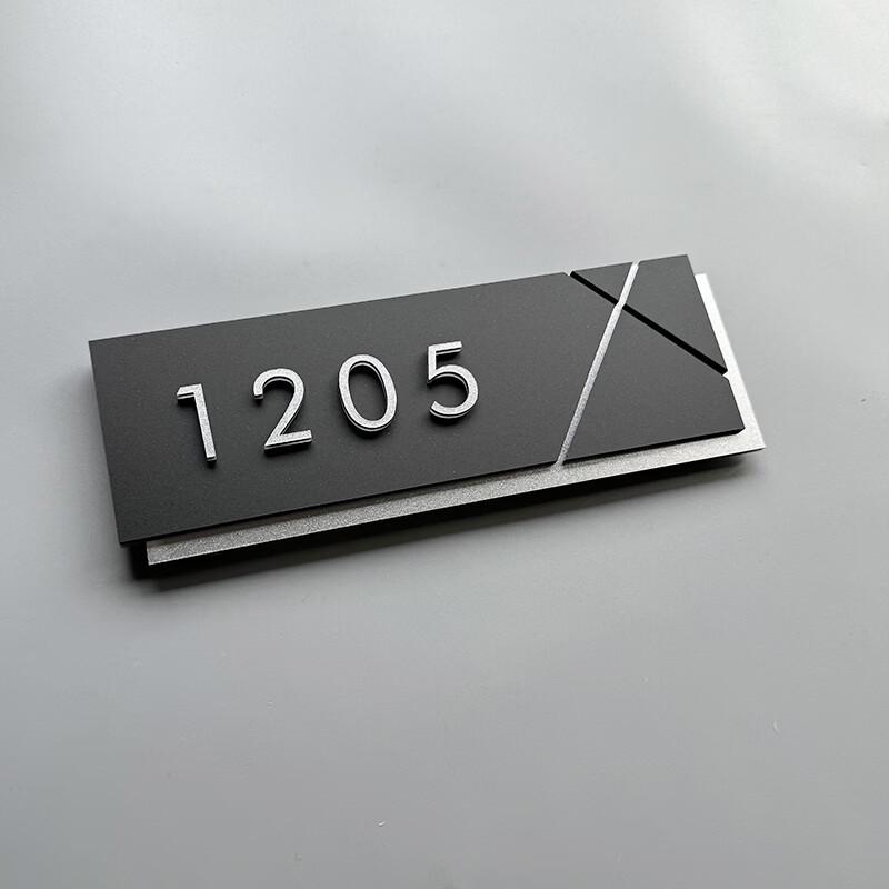 Luxury Creative House Number Plate