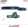 5Pcs,Main Motherboard + USB Charging Port Board Flex Cable Connector Parts For LG K22 K41S K42 K52 K50S K51S K51 K61 K62