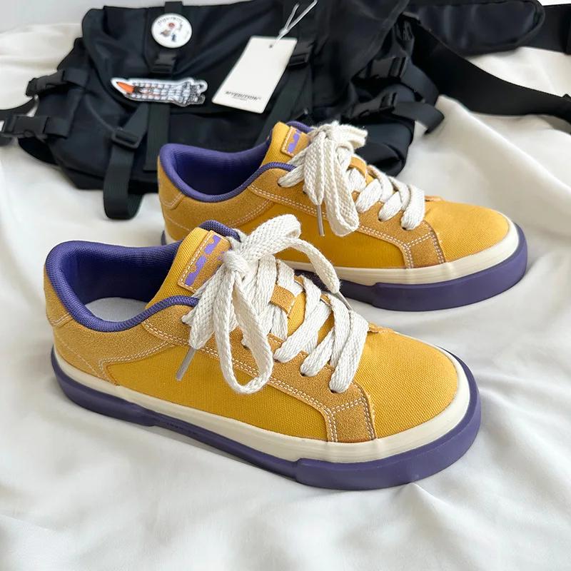 Fashion Men ShoeAutumn Men Sport Shoe Fashion Lowtop Canvas Shoe Breathable Board Shoe Men Tennis Shoe Women Sneakerzapatillas De Hombre