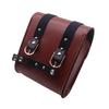 Mini manubrio universale per moto Sissy Bar Borsa laterale Borsa per attrezzi in pelle PU per Harley Honda Kawasaki Yamaha Suzuki