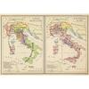 Italian Map Background-Vintage Italy Map,Wall Decor Home Decor,Study,Geographical Tools,Tourism/education Tools