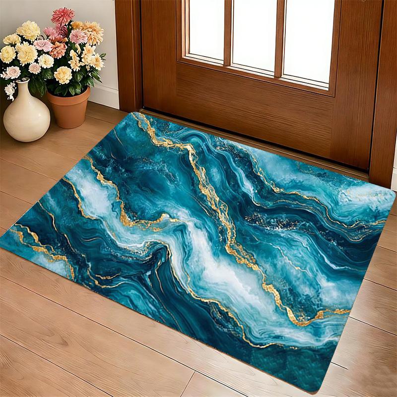 Marble Texture Living Room Nonslip Area Rug Soft Carpet For Bedroom Game Playroom Sofa Office Home Decor Doormat Christmas Gift C9302857