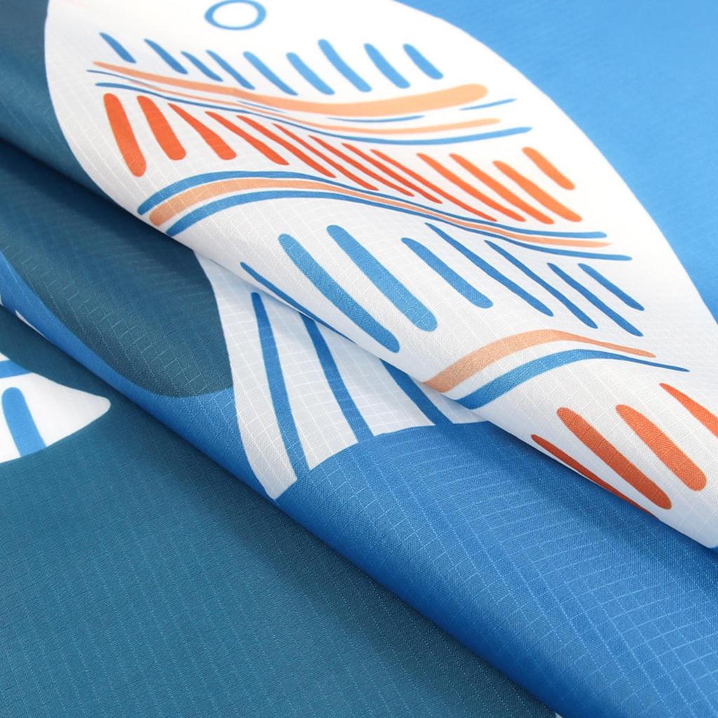Picnic Mat 4.6x6.5 Ft Portable Foldable Large Beach Blanket Waterproof Sandproof For Outdoor Patio Camping Hiking Travel Lawn