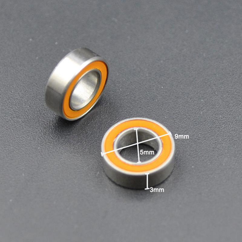 10pcs Hybrid Ceramic Bearing Stainless casting Spinning Fishing Reels 4x10x4mm 5x8x2.5 6x12x4 8x12x3.5 mm Mini Ball Bearings