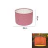 Vintage Cylinder Lampshade E27 Linen Round Lamp Shade for Table Lamps Easy Assembly Lampshade for DIY Table Lamps Floor Bedside