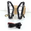 Car LED DRL With Dynamic Turn Signal Yellow For Hyundai Santa Fe 2021 2022 Swithback White/Amber LED Daytime Running Light Fog Lamp Headlights