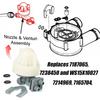 Ersatz für Wasserenthärter-Düse und Venturi-Baugruppe 7187065 für 7165704 7214969 WS15X10034 Wasserenthärter