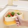 Food Strainer for Sink Suction Cup Sink Food Catcher Basket Space-Saving Household Dishcloth Holder Waste Filter for Apartment