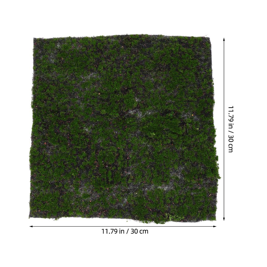 Artificial Moss Mat Simulation Fake Grass Rug 30x30cm DIY Lawn Pad Indoor Outdoor Wedding Backyard Decor Fake Artificial