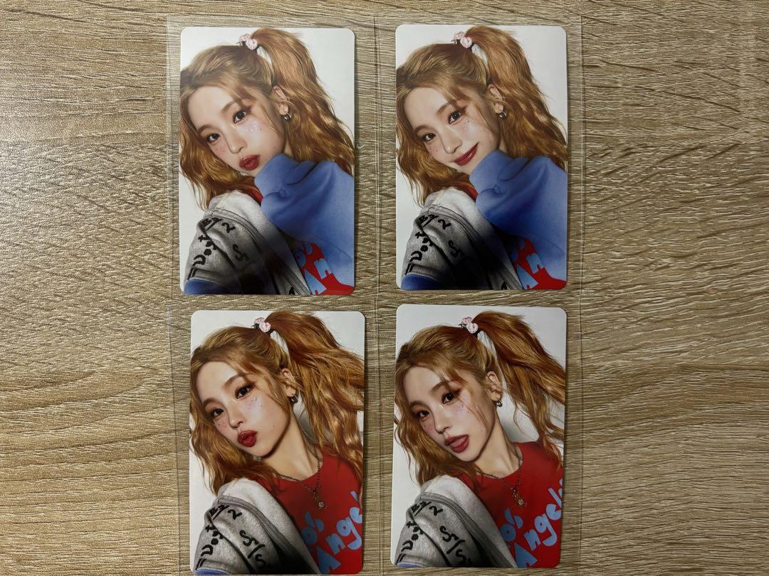 

[USED] ITZY Yeji Enclosed Trading Card Algorithm First Press Limited Edition 4 Types