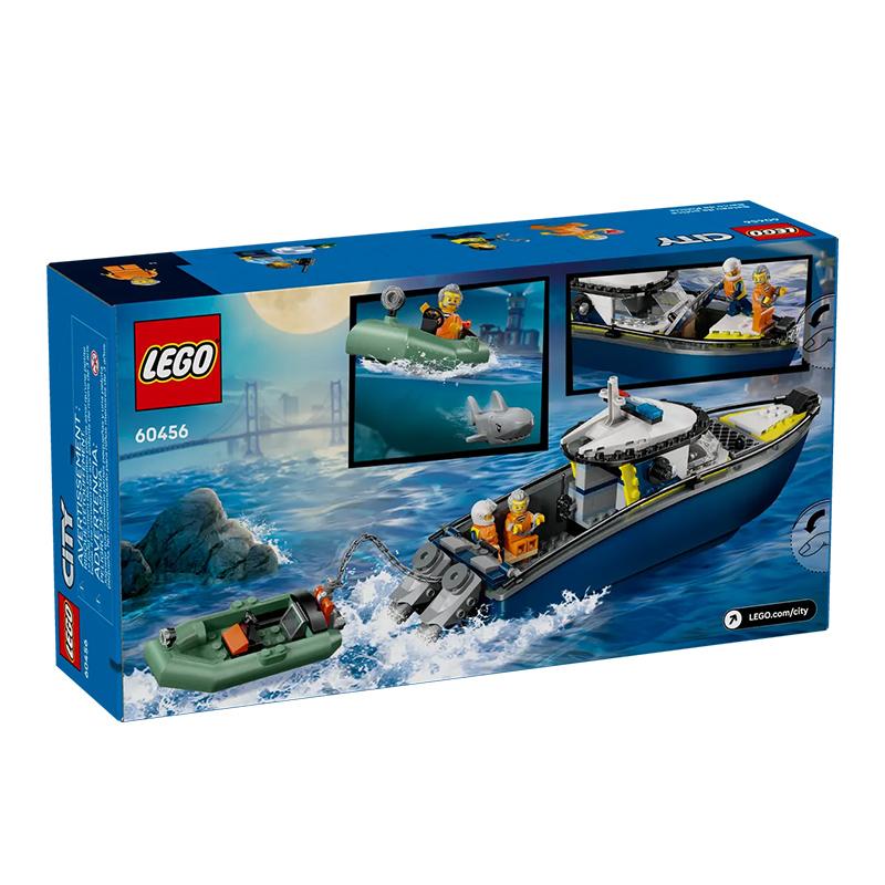 LEGO 60456 Police Boat Chase Block Toys