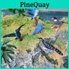 Beautiful Static Hummingbird And Finch Models Crafted From High Quality Plastic For Long Lasting Use