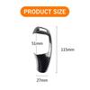 For BMW F30 F20 F10 X3 X4 X5 X6 Carbon Fiber Pattern Gear Shift Knob Cover Trim