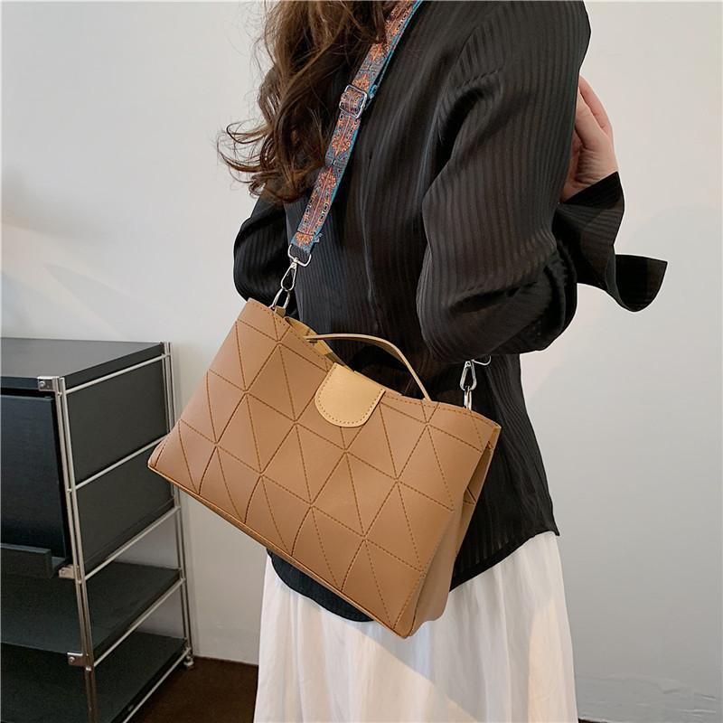Stylish Pu Tote Bag For Women With Casual Chic Design And Versatile Brown Color