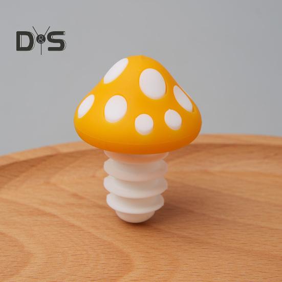 Silikonové zátky na láhve na víno Láhev ve tvaru houby Konzervátor čerstvosti korku na víno Netěsnost do kuchyně Gadget