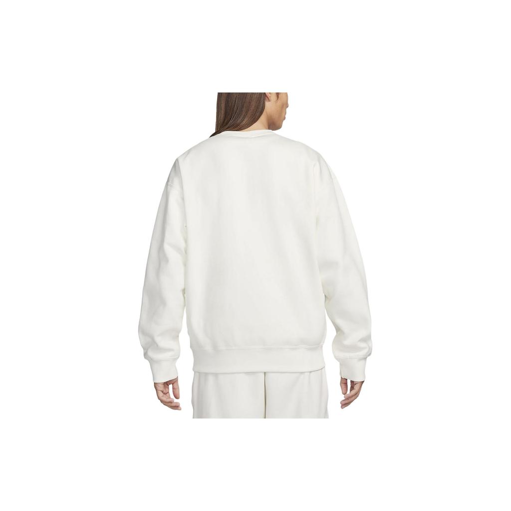 Nike Solid Color Loose Fit Crew Neck Long Sleeve Sweatshirt Men tops White DX1362-133